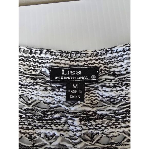 Lisa International Cardigan Sz M - Picture 6 of 8